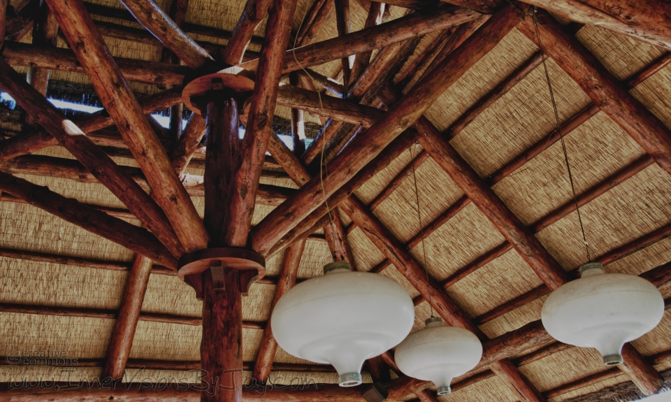 Lamps in Outdoor Hut